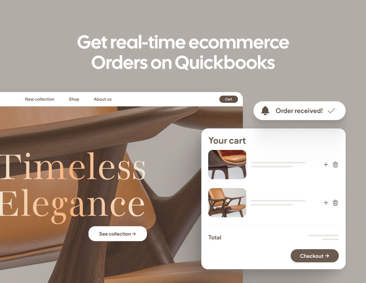 Real time ecommerce updates